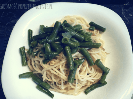 Spaghetti z kiełkami